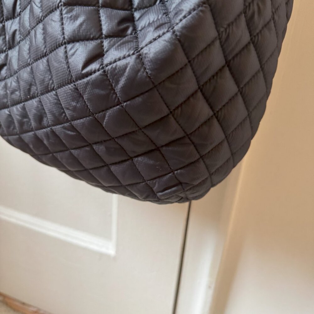 MZ Wallace Dark Quilted Shoulder Bag - Picture 3 of 4